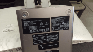 How to take apart HP_23_All-In-One Desktop PC