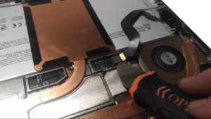 Microsoft Surface Pro 4 1724 tablet disassembly step 12