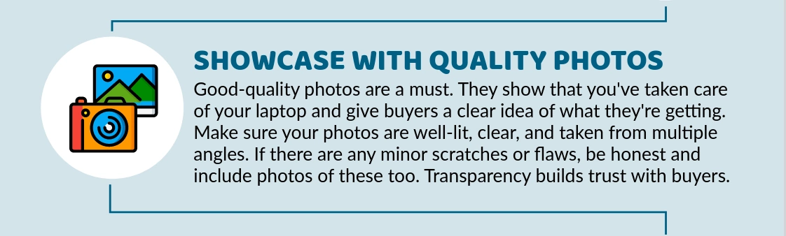 Showcase with Quality Photos
